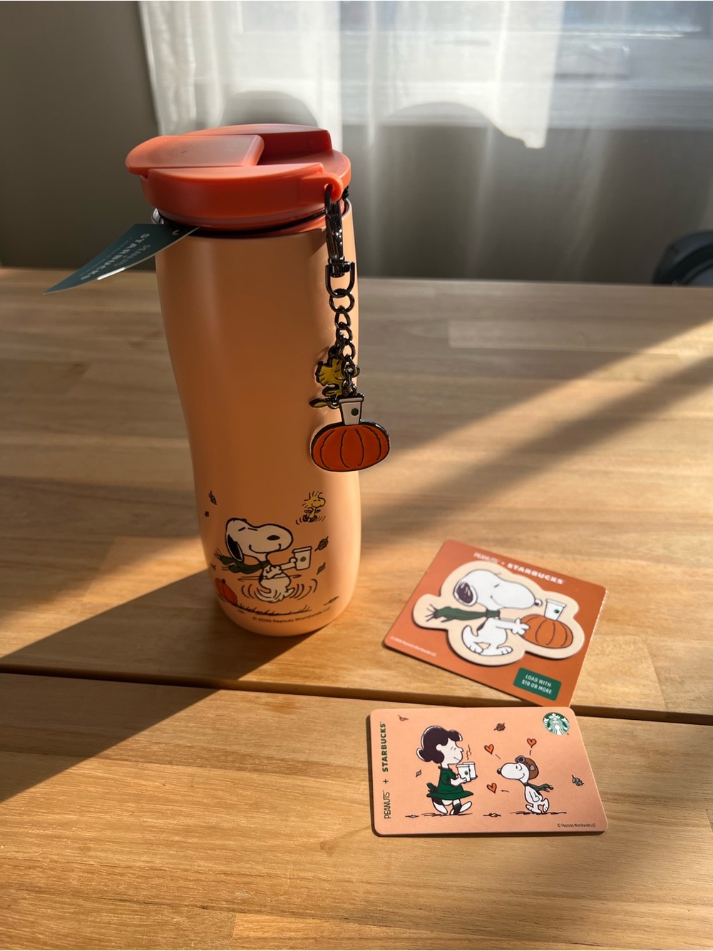 NWT Peanuts™ + Starbucks® Stainless Steel Tumbler